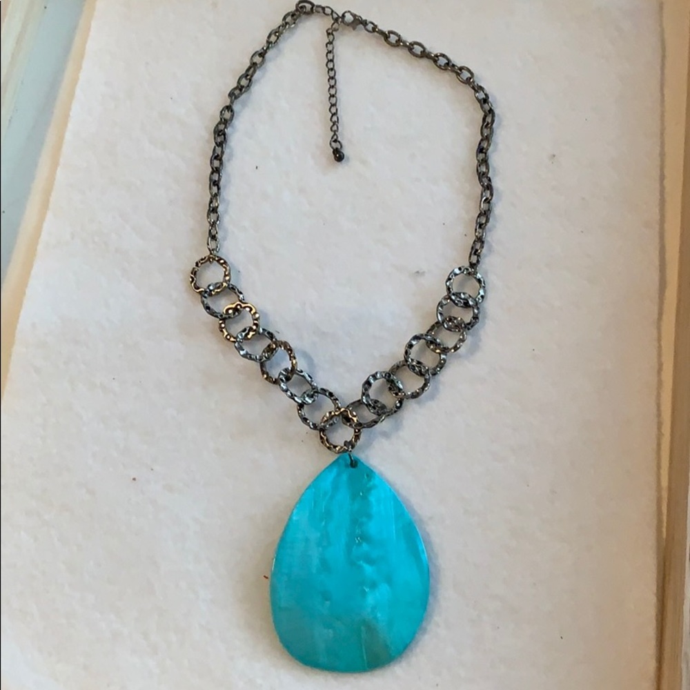 3” pendant from Lucky Brand. 20” necklace